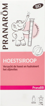 Pranarom Pranabb Keelsiroop Bio Droge Hoest 100ml 2