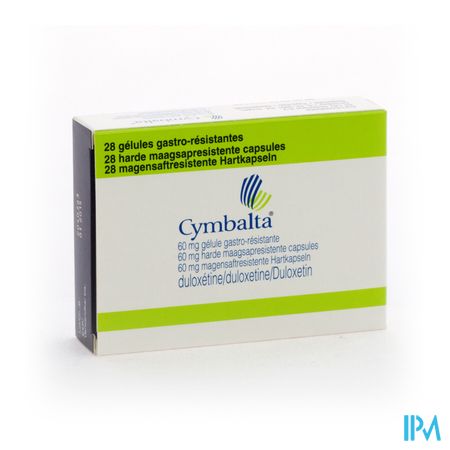 Cymbalta 60mg Maagsapresist. Caps 28 X 60mg