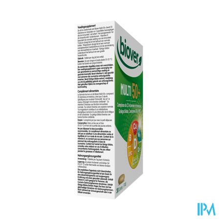 Biover Multivitamine 50+ Comp 30 1