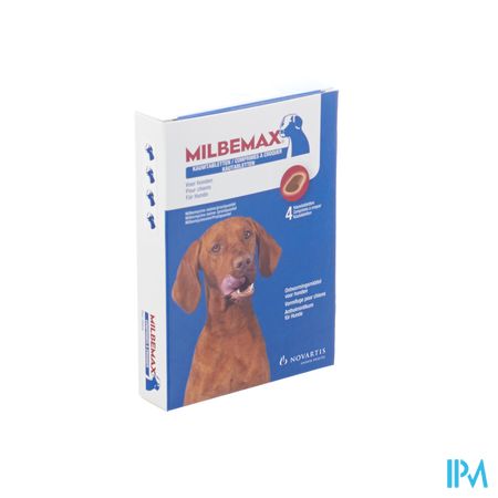 Milbemax Hond Kauwtabletten 12x4