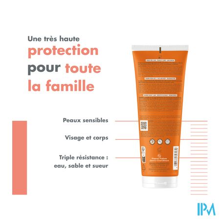 Avene Sol Lait Enfant Spf50+ 250ml Nf 10