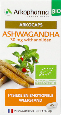 Arkocaps Ashwagandha Bio Caps 45 10