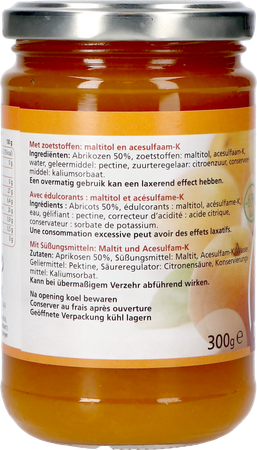 Prodia Broodbeleg Abrik.+maltitol300g 6187 Revogan 4
