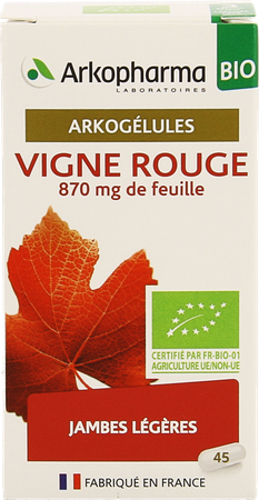 Arkogelules Vigne Rouge Bio Caps 45 Nf 5