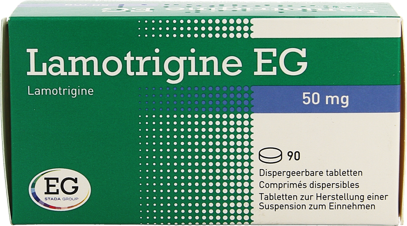 Lamotrigine EG  50Mg Tabl Disp 90X50Mg 1