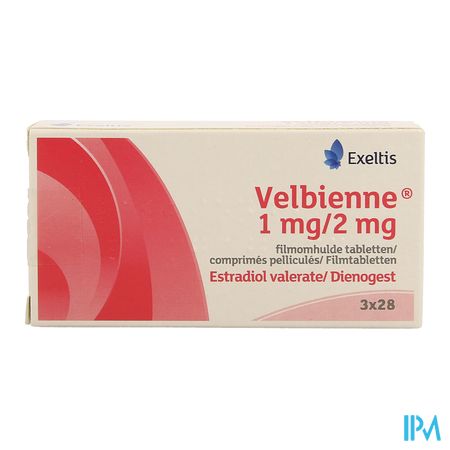 Velbienne 1mg/2mg Filmomh Tabl 3 X 28