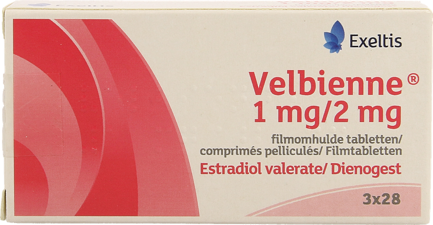 Velbienne 1mg/2mg Filmomh Tabl 3 X 28