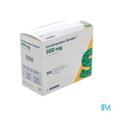 Levetiracetam Sandoz Filmomh Tabl 200 X 500mg