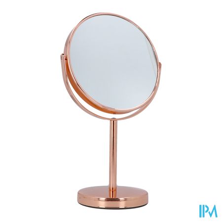 Cartel Miroir Pied Or Rose X10 Asie 17cm 1