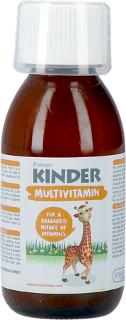 Fisher Kinder Multivitamines Sirop 125ml 4