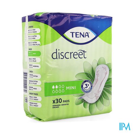 Tena Discreet Mini 30