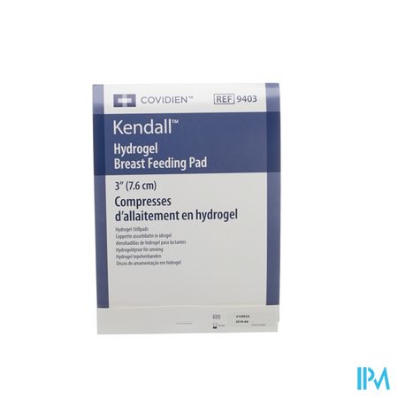 Kendall Cp Allaitement Hydrogel Diam.7,6cm 1 Paire