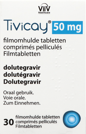 Tivicay 50mg Abacus Comp Pell 30 Fl 1