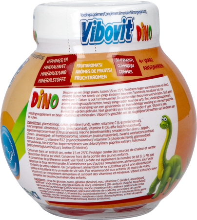 Vibovit Junior 4+ Dino Gummies 50 5