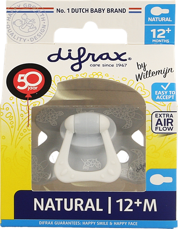 Difrax Fopspeen Natural 12m+ 23