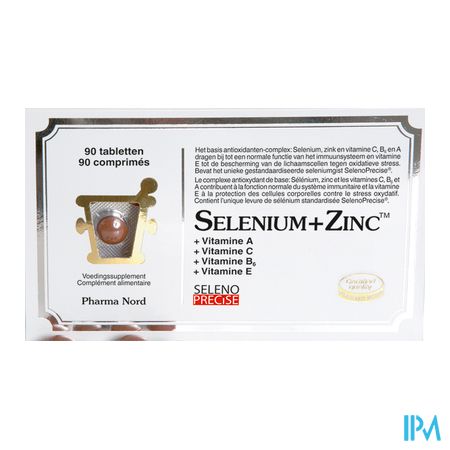 Selenium+zinc Tabl 90