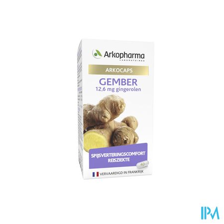 Arkocaps Gember Caps 40 Nf 12