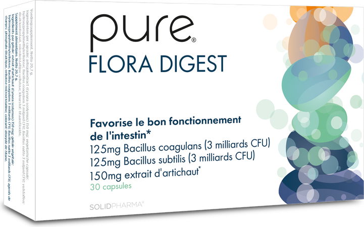 Pure Flora Digest Caps 30 Vervangt 3878-998 5