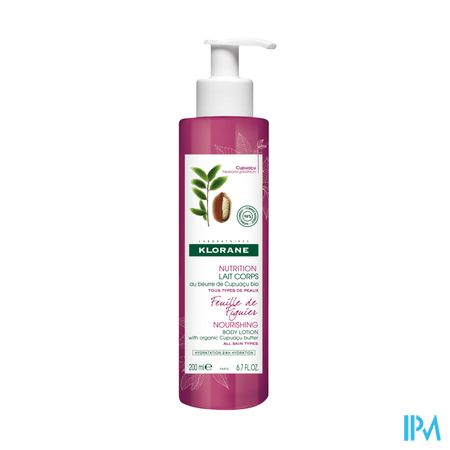 Klorane Lichaam Melk Essentiele Olie Vijg 200ml