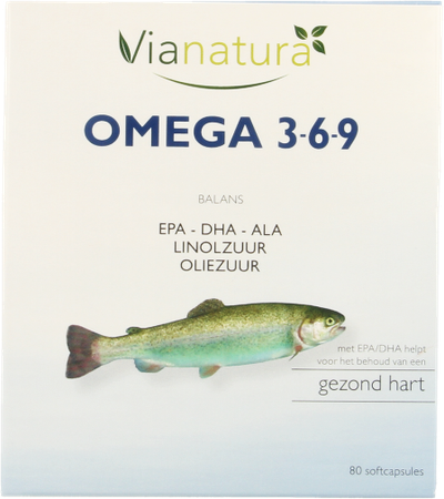 Via Natura Omega 3-6-9 Large Softcaps 80 4