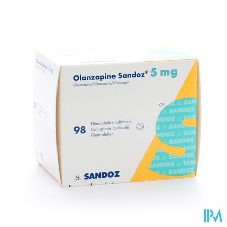 Olanzapine 5mg Sandoz Filmom Tabl 98