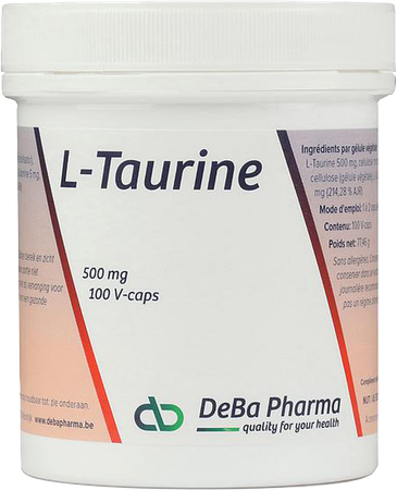 l-taurine Caps 100x500mg Deba 6