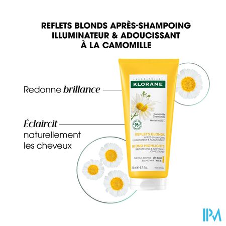 Klorane Capil. Ap/sh Camomille 200ml 10