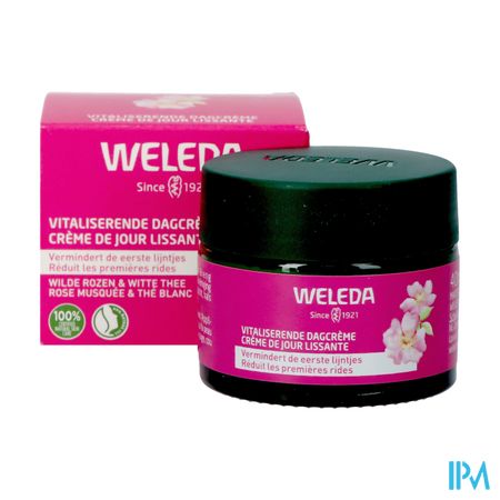 Weleda Creme Jour Liss. Rose Musq.&the Blanc 40ml 8