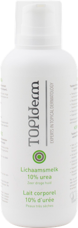 Topiderm Lichaamsmelk 10% Urea 400ml 1