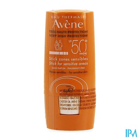 Avene Sol Spf50+ Stick Zones Sensibles 8ml