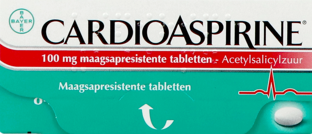 Cardioaspirine Maagsapresist. Tabl 84 X 100mg 2