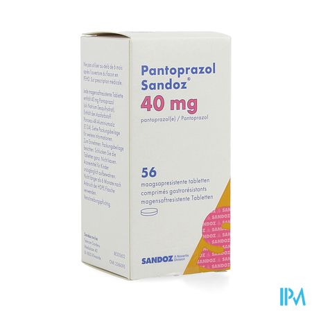 Pantoprazol 40mg Sandoz Maagsapresis. Tabl 56 Hdpe