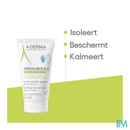 Aderma Dermalibour+ Barrier Cr Isolerend 50ml 16