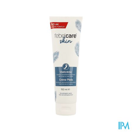 Febelcare Skincare Creme Pied 100ml+ 50ml Gratuit