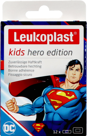 Leukoplast Kids Assortiment Ed. Spec. Superman 12 3