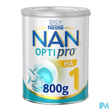 Nestlé NAN Optipro HA 1 Lait pour Nourrissons Bébé 0-6 Mois 800g