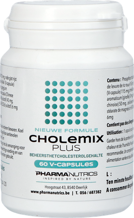 Cholemix Plus V-caps 60 Pharmanutrics 3
