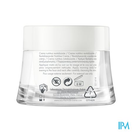Avene Les Essentiels Revital. Voedende Creme 50ml 4