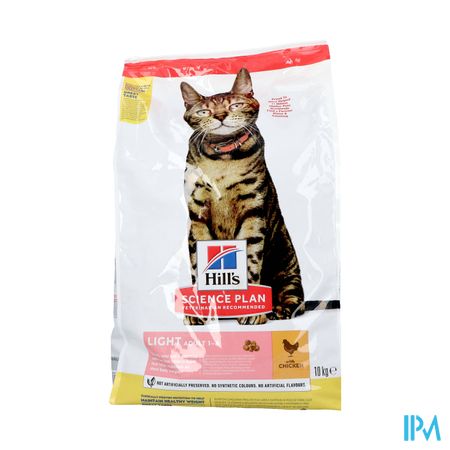 Science Plan Feline Adult Light Chicken 10kg