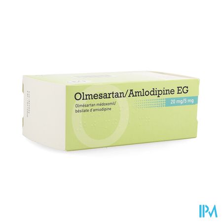 Olmesartan Amlodipine EG 20Mg/ 5Mg Comp Pell 100