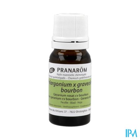 Geranium Bourbon Bio Ess Olie 10ml Pranarom 5