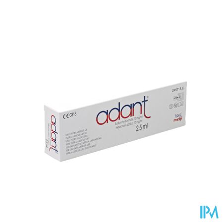 Adant Sol 1% Inj Intra Articul. 1 X 2,5ml