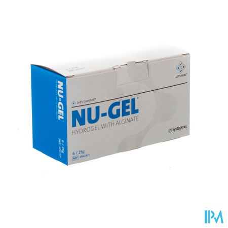 Nu-gel Hydrogel+algin. 6x25g Mng425