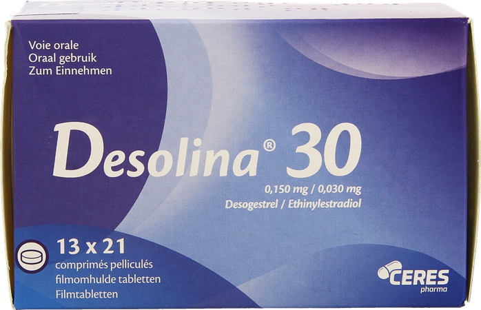 Desolina 30 0,150mg/0,030mg Filmomh Tabl 273 1