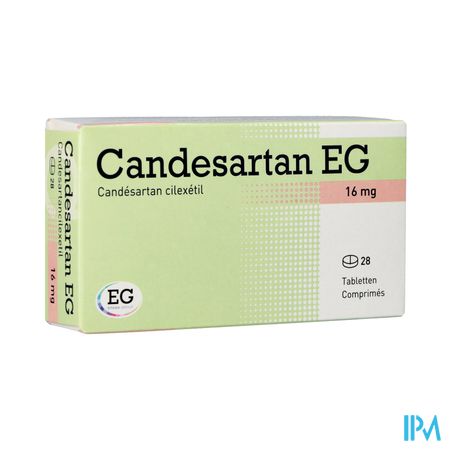 Candesartan EG 16Mg Tabl 28X16Mg