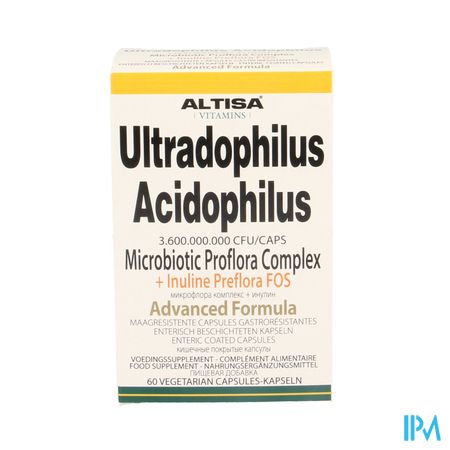 Altisa Ultradophil.acidoph.+inuline Adv. V-caps 60 1