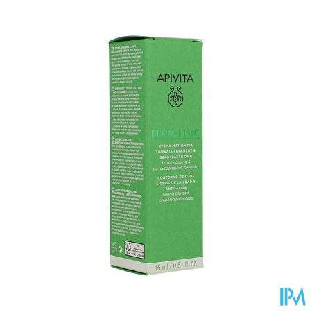 Apivita Bee Radiant Sign Ag.&a/fatigue Eye Cr 15ml