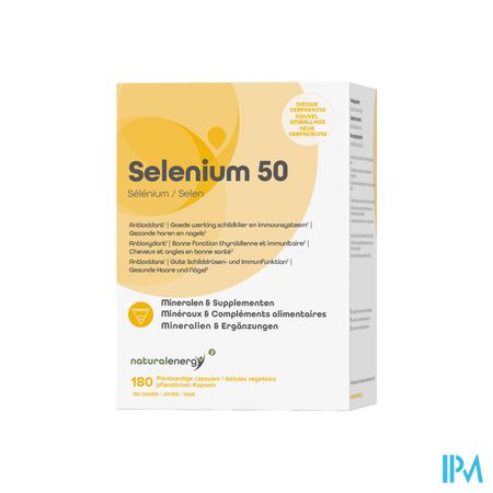 Natural Energy Selenium 50 Caps 180