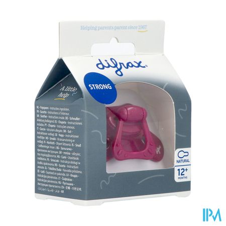 Difrax Fopspeen Natural +12m Uni Wildberry