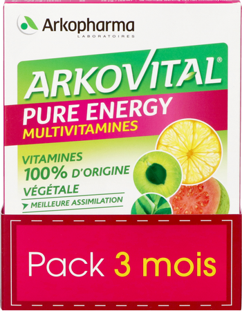 Arkovital Pure Energy 3maand Tabl 3x30 6